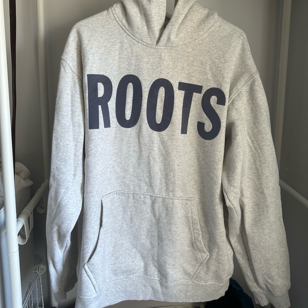 Roots Light Gray Sweatshirt